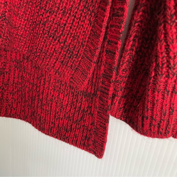 Torrid Deep Red V-Neck Sweater - Picture 6 of 9